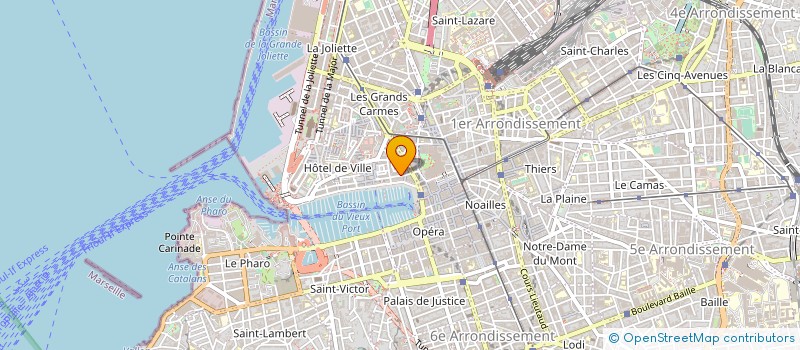localisation de l'entreprise MUT CONSTRUCTION INTERPROFESSIONNELLE à MARSEILLE
