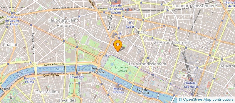 localisation de l'entreprise MUT DECES MAGISTRATS COUR DES COMPTES à PARIS