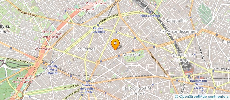 localisation de l'entreprise MUT DES ENTREP ET INDEP COM INDUST SERV à PARIS