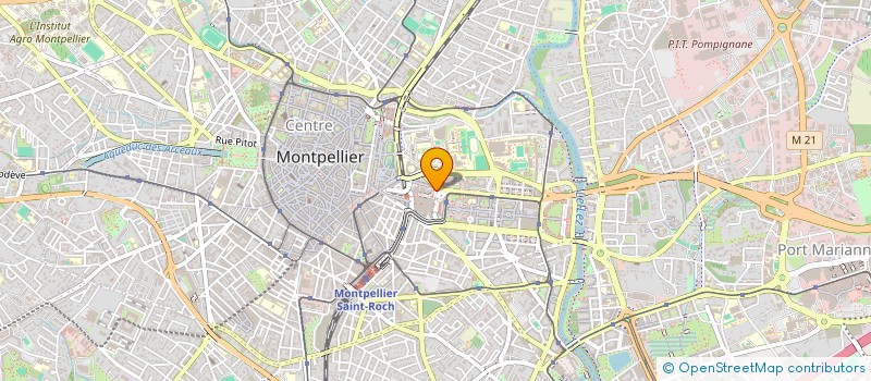 localisation de l'entreprise MUT DES PROFESSIONS AGRICOLES & CONNEXES à MONTPELLIER