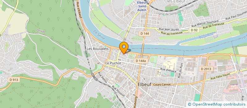 localisation de l'entreprise MUT PERS SECURITE SOCIALE REG D'ELBEUF à ELBEUF