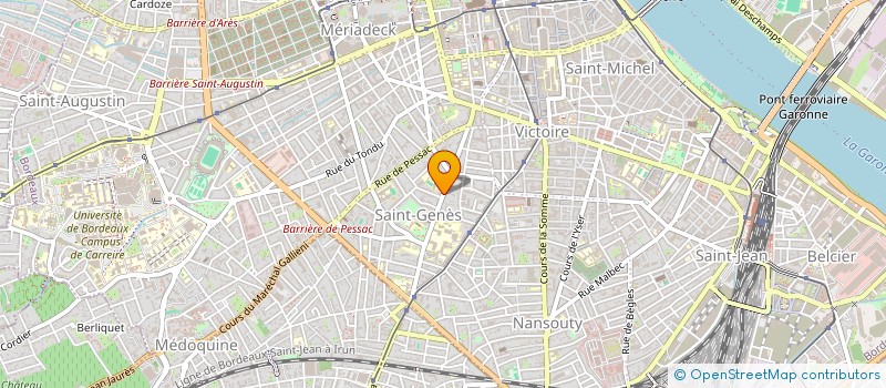 localisation de l'entreprise MUT RETRAITE COMBATTANTS VICTIMES GUERRE à BORDEAUX
