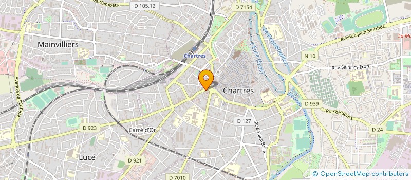 localisation de l'entreprise MUT RETRAITE INSTITS FONCTION EDUC NAT à CHARTRES