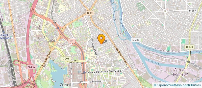 localisation de l'entreprise MUTANTS ALTERNATIFS AUDIOVISUEL DIGITAL  CRETEIL