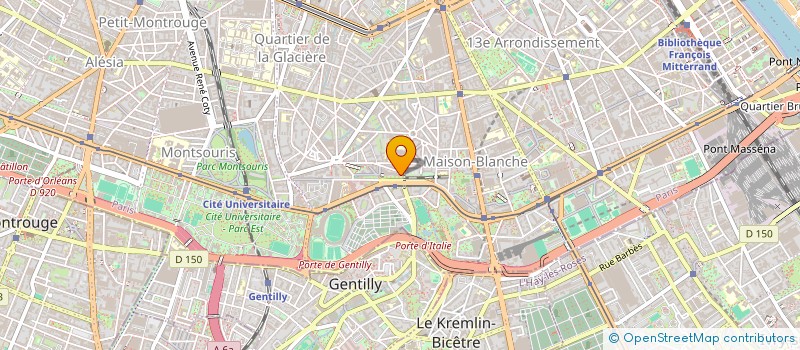 localisation de l'entreprise MUTARIS CAUTION  PARIS