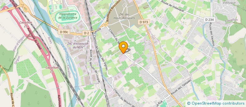 localisation de l'entreprise MUTATEC  CAVAILLON