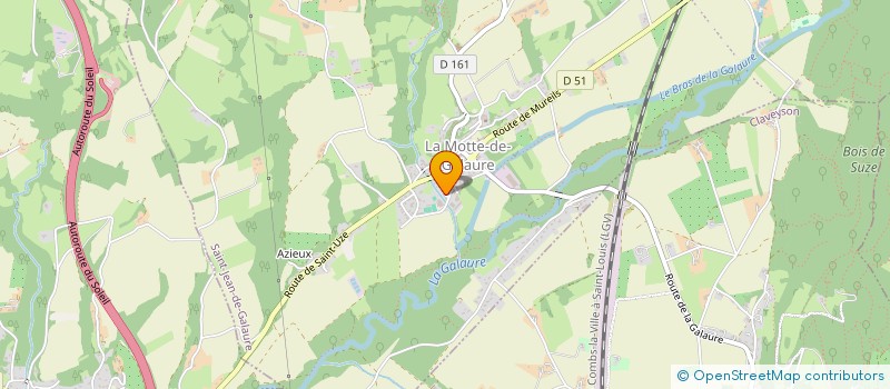 localisation de l'entreprise MUTATION  SAINT-JEAN-DE-GALAURE