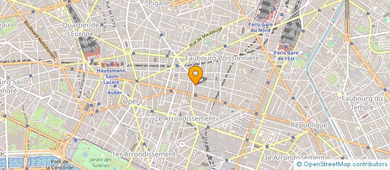 localisation de l'entreprise MUTATION INFORMATIQUE ET FORMATION  PARIS