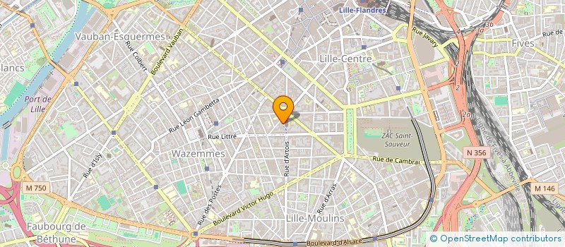 localisation de l'entreprise MUTATIONS DIGITALES SAS à LILLE