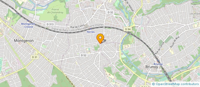localisation de l'entreprise MUTECH RESEAUX à YERRES