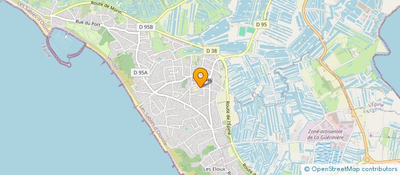 localisation de l'entreprise MUTEL à L'EPINE