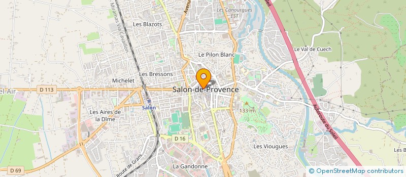 localisation de l'entreprise MUTEN à SALON-DE-PROVENCE