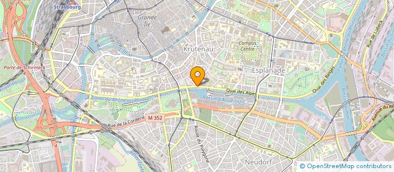 localisation de l'entreprise MUTEVELLI DISTRIBUTION à STRASBOURG
