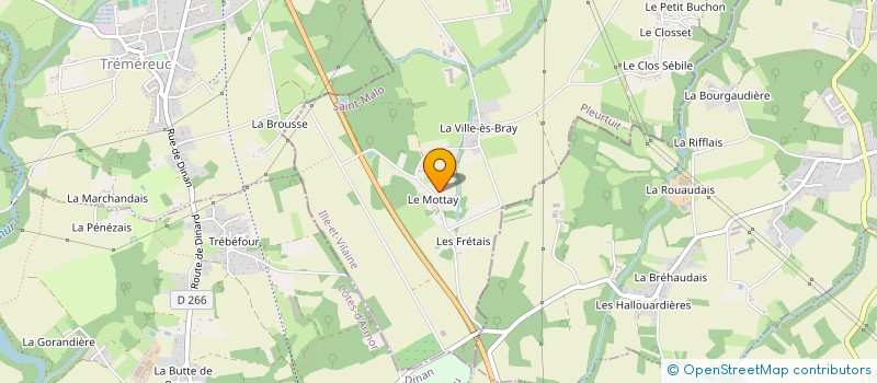 localisation de l'entreprise MUTIARA  PLEURTUIT