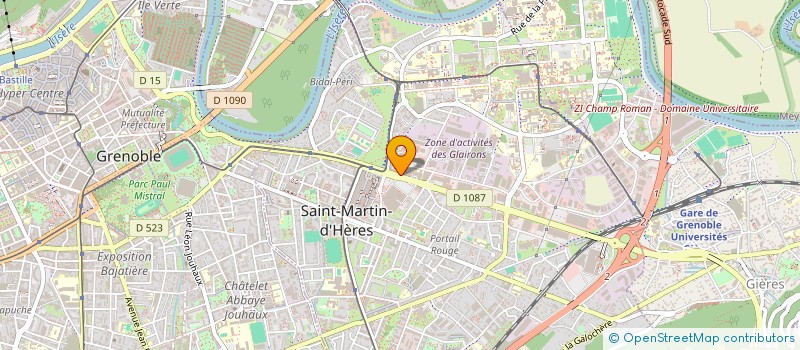 localisation de l'entreprise MUTIMEX à GRENOBLE