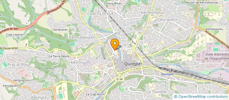 localisation de l'entreprise MUTINE  PENMARCH