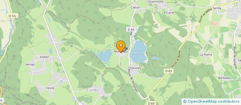 localisation de l'entreprise MUTINRY PROD à CEYZERIEU