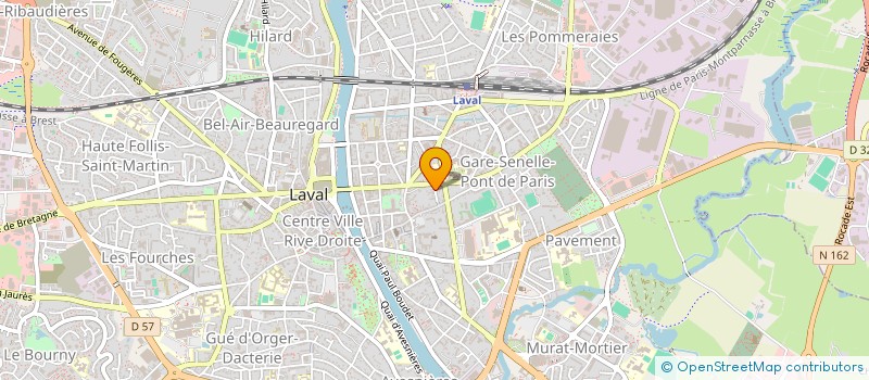 localisation de l'entreprise MUTINY SOFTWARE à LAVAL