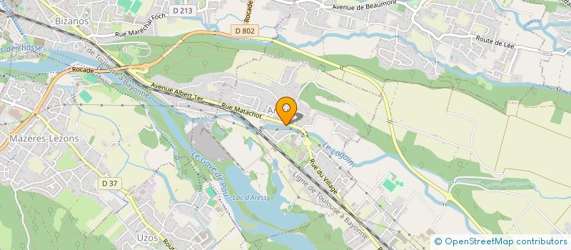 localisation de l'entreprise MUTITJULU  ARESSY