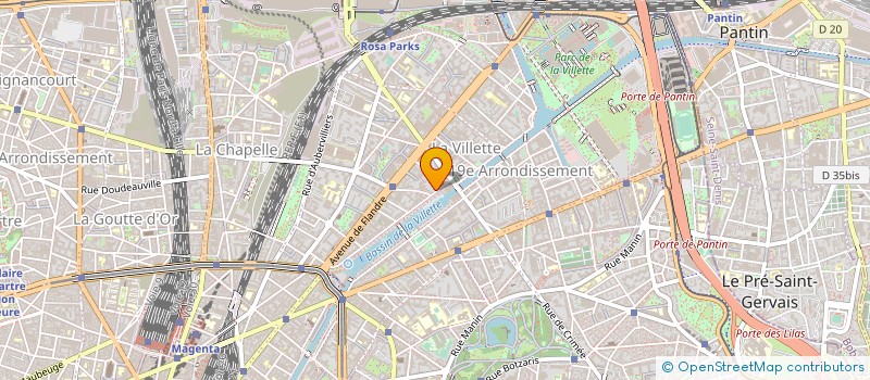 localisation de l'entreprise MUTLOG GARANTIES à PARIS
