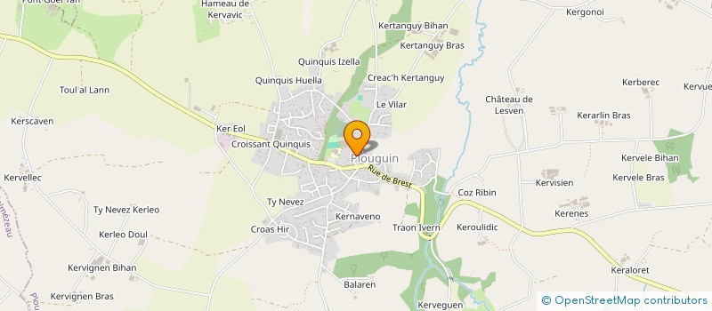 localisation de l'entreprise MUTOU  PLOUGUIN
