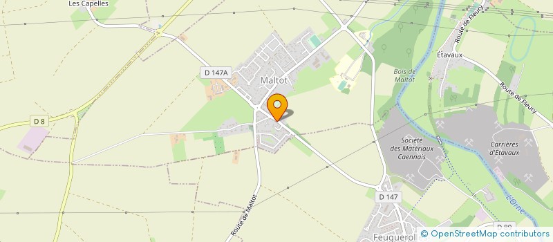 localisation de l'entreprise MUTTI  MALTOT