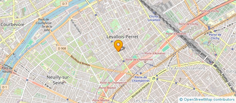 localisation de l'entreprise MUTTI FRANCE SAS à LEVALLOIS-PERRET