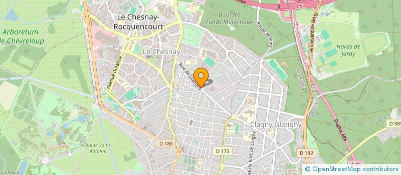 localisation de l'entreprise MUTUACHAT à LE CHESNAY-ROCQUENCOURT