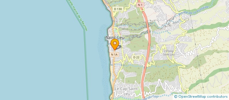 localisation de l'entreprise MUTUAL'IR 104  SAINT-LEU