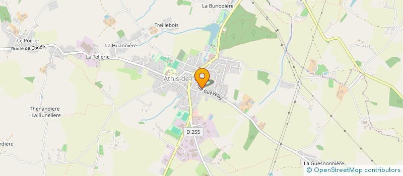 localisation de l'entreprise MUTUALISATION COOPERATION EMPLOI DANS LE SECTEUR MEDICO-SOCIAL SOCIAL ET SANITAIRE à ATHIS-VAL DE ROUVRE
