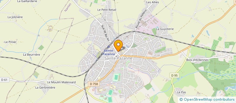 localisation de l'entreprise MUTUALISATION ET OPTIMISATION DES SERVICES DES ASSOCIATIONS REUNIES à SAINTE-PAZANNE