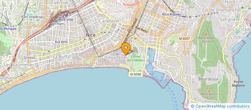 localisation de l'entreprise MUTUALISTE SEGURANA SECOURS MUTUEL à NICE