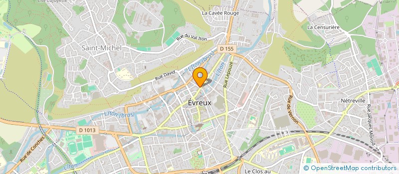 localisation de l'entreprise MUTUALITE ACCIDENTS ELEVES DE L EURE  EVREUX