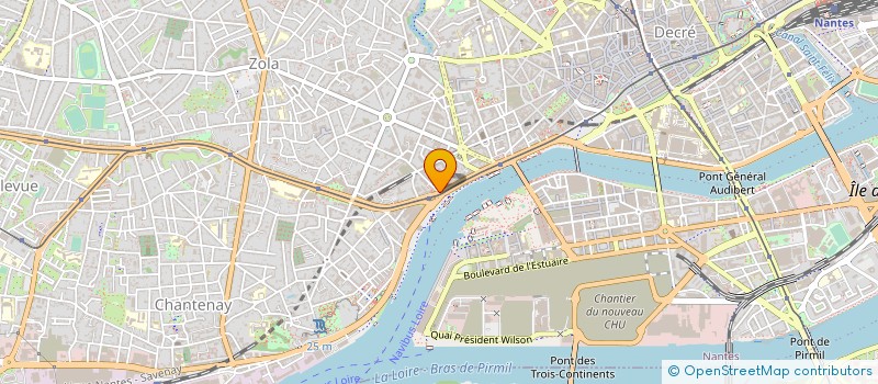 localisation de l'entreprise MUTUALITE ACCIDENTS ELEVES LA à NANTES