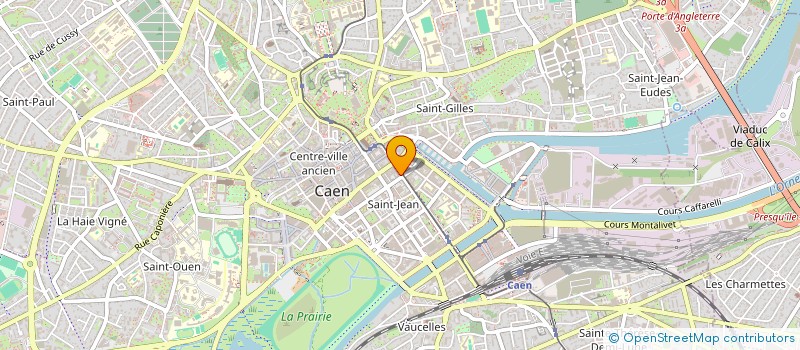 localisation de l'entreprise MUTUALITE FRANCAISE NORMANDIE à CAEN
