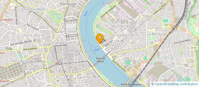 localisation de l'entreprise MUTUALITE FRANCAISE NOUVELLE AQUITAINE à BORDEAUX