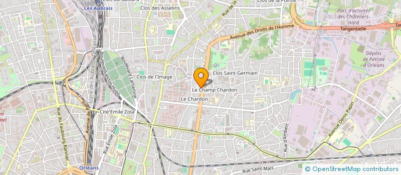 localisation de l'entreprise MUTUALITE SOCIALE AGRIC COEUR DE LOIRE à ORLEANS