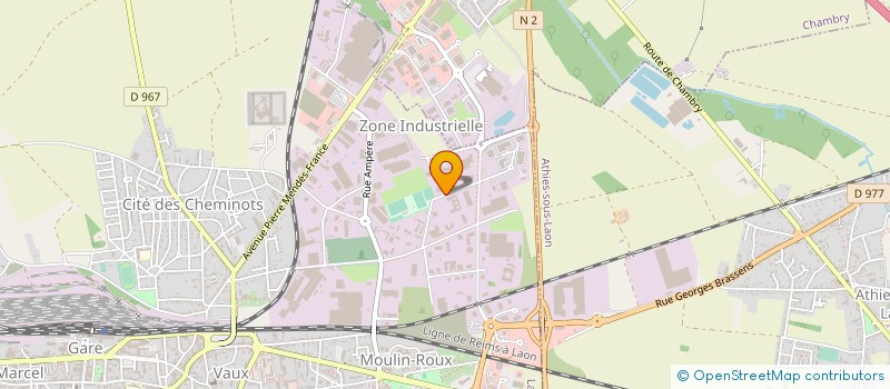 localisation de l'entreprise MUTUALITE SOCIALE AGRICOLE à LAON