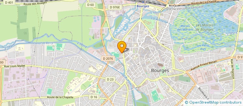 localisation de l'entreprise MUTUALITE SOCIALE AGRICOLE CHER à BOURGES