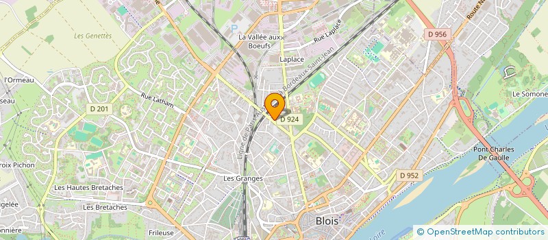 localisation de l'entreprise MUTUALITE SOCIALE AGRICOLE DE TOURAINE à BLOIS