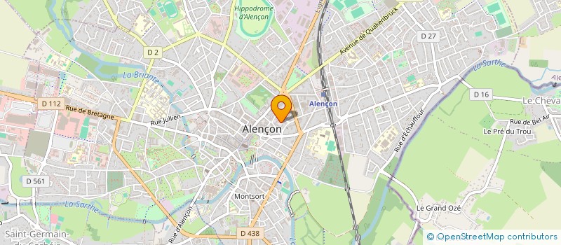 localisation de l'entreprise MUTUEL GALE EQUIPEM T R P T à ALENCON