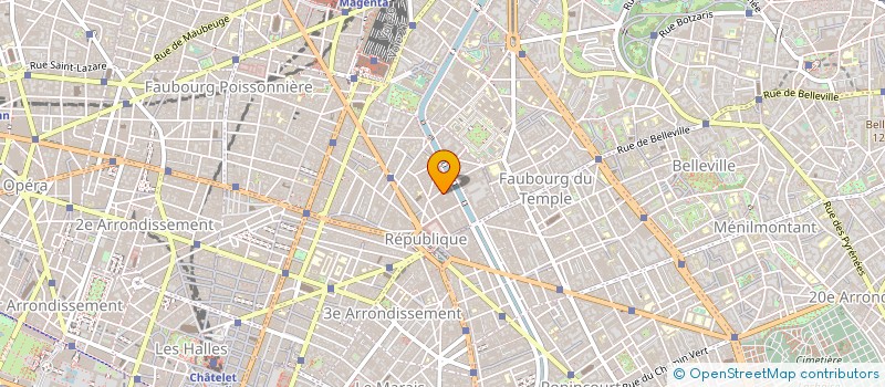 localisation de l'entreprise MUTUEL UTILISAT OEUVRE SOCIAL MUTUEL FAM à PARIS