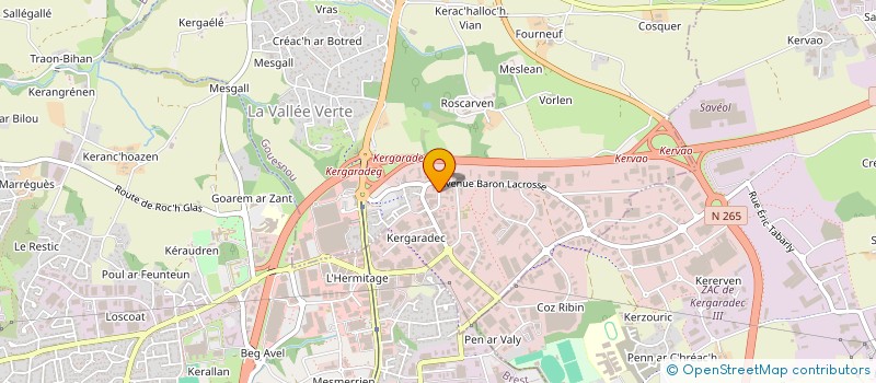 localisation de l'entreprise MUTUELLE 29 à GOUESNOU