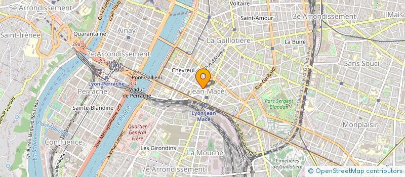 localisation de l'entreprise MUTUELLE ACCIDENTS ELEVES à LYON