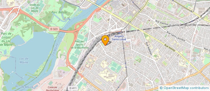 localisation de l'entreprise MUTUELLE ADMNISTRATION  GESTION COMPTABI à ANGERS