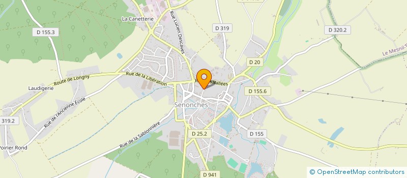 localisation de l'entreprise MUTUELLE AGRICOLE à SENONCHES