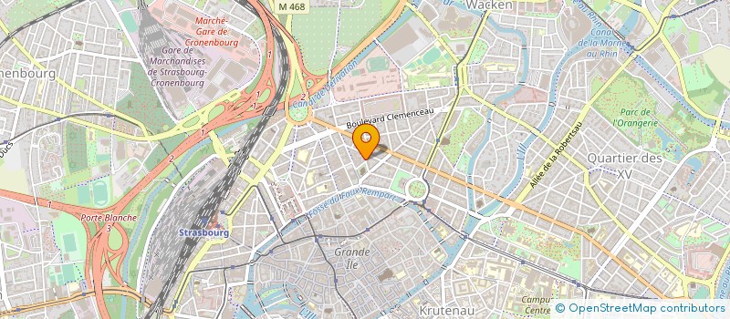 localisation de l'entreprise MUTUELLE AIDE CONFRATERNELLE DES AVOCATS à STRASBOURG