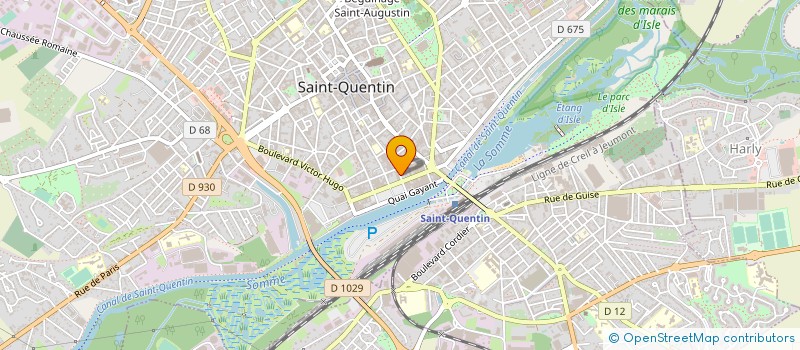 localisation de l'entreprise MUTUELLE ARC EN CIEL à SAINT-QUENTIN