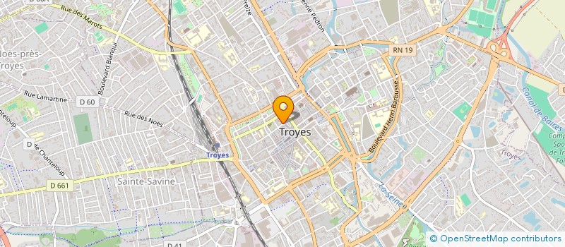 localisation de l'entreprise MUTUELLE AUBOISE à TROYES