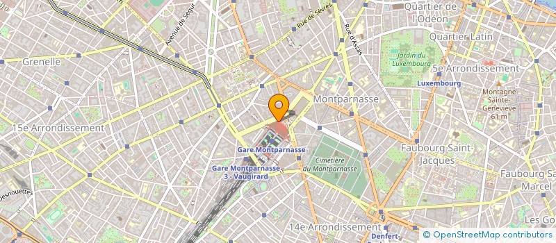 localisation de l'entreprise MUTUELLE AVENIR SANTE à PARIS